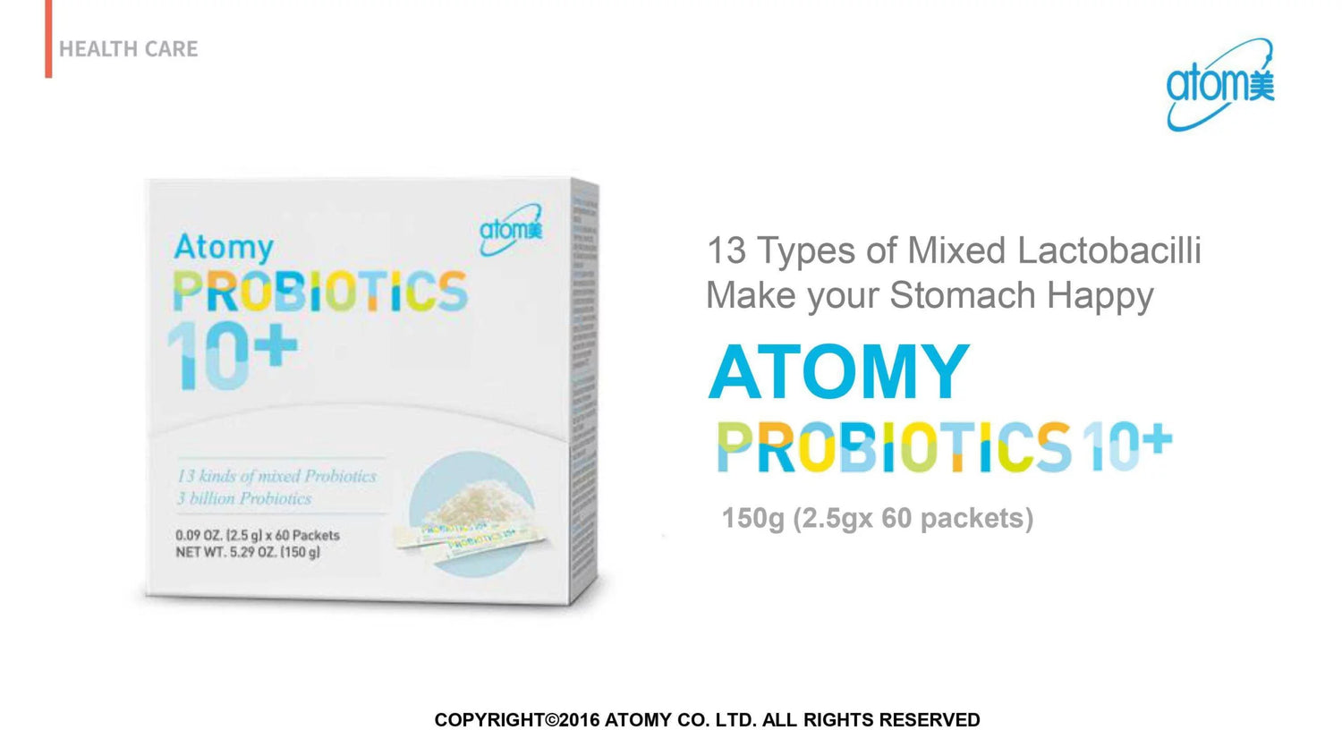 Atomybiotics 10+ - Probiotics