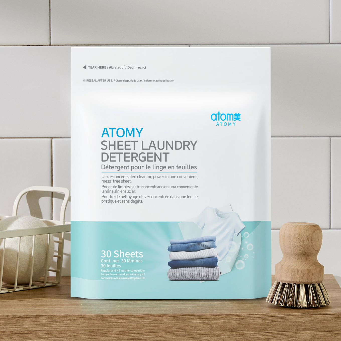 Atomy Sheeet Laundry Detergent