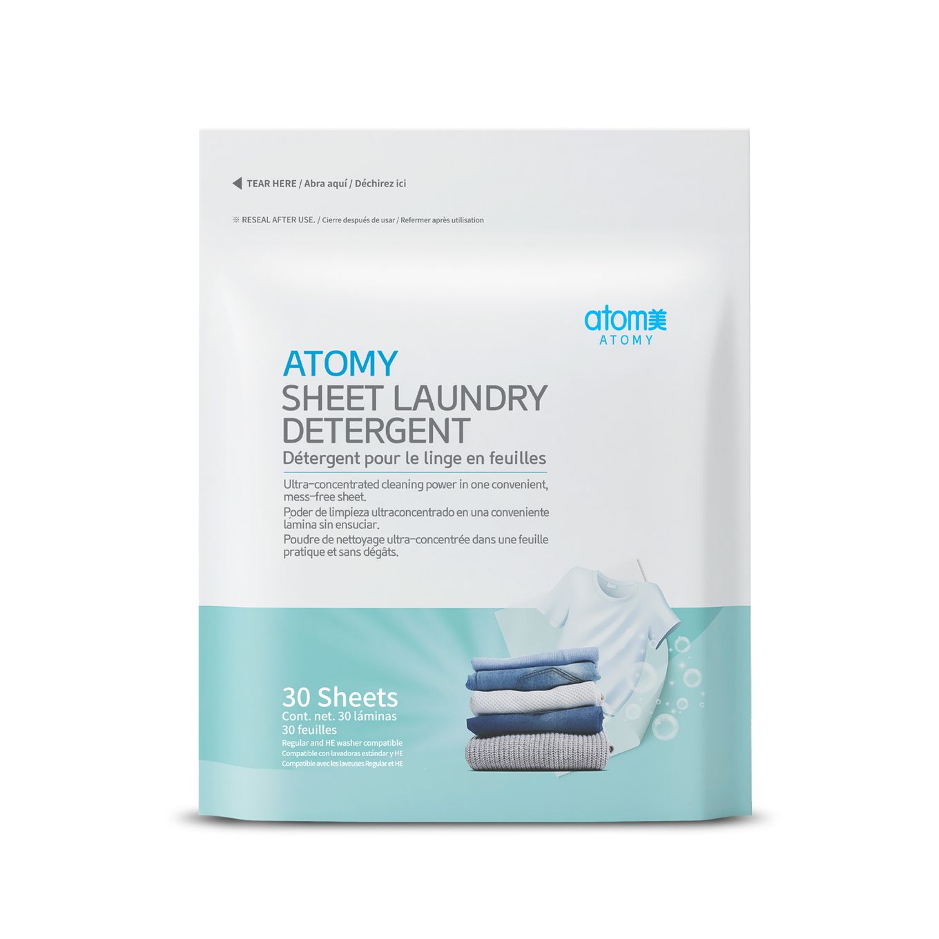 Atomy Sheeet Laundry Detergent