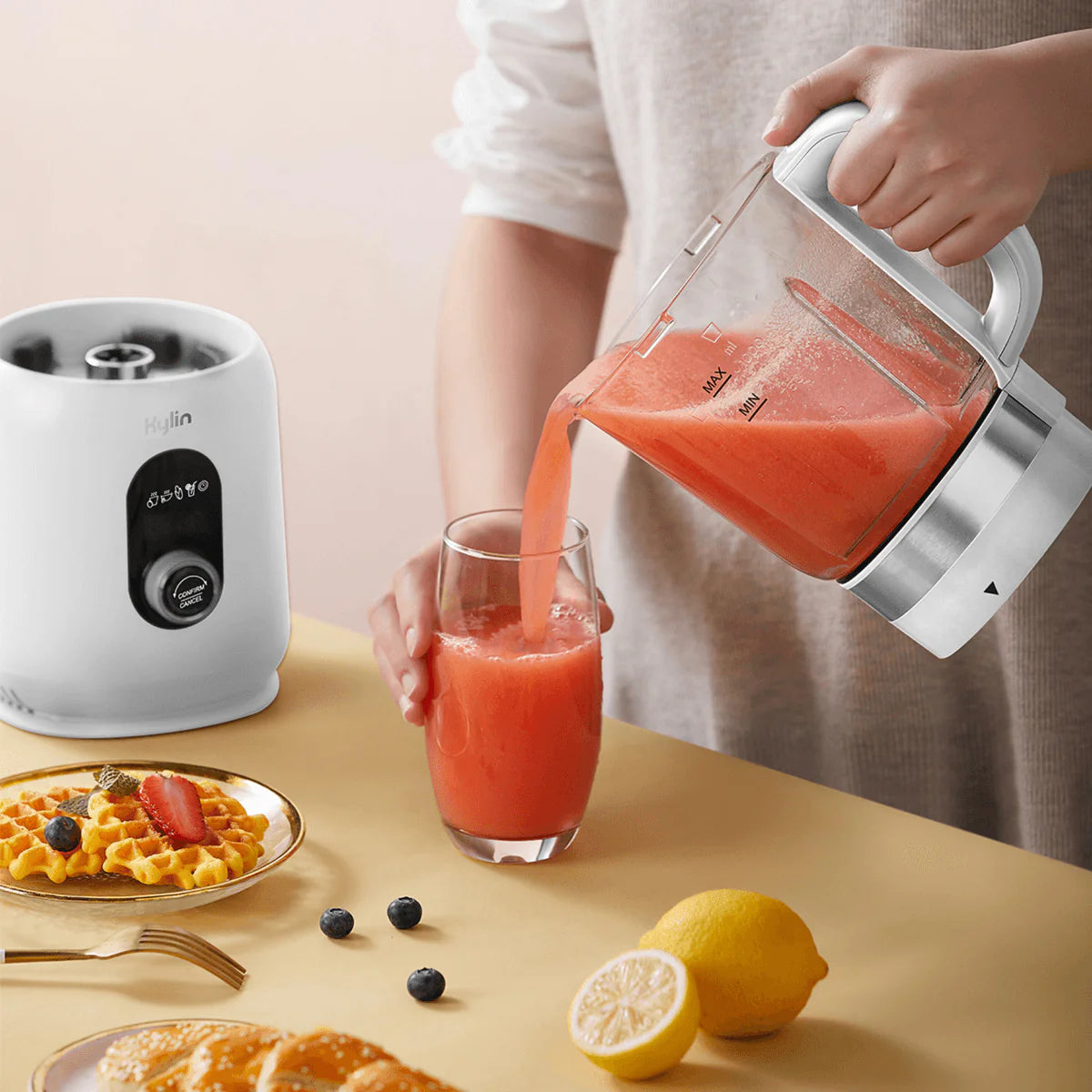 Kylin High-speed Heating Blender AU-K6310 (2-in-1 Hot & Cold)
