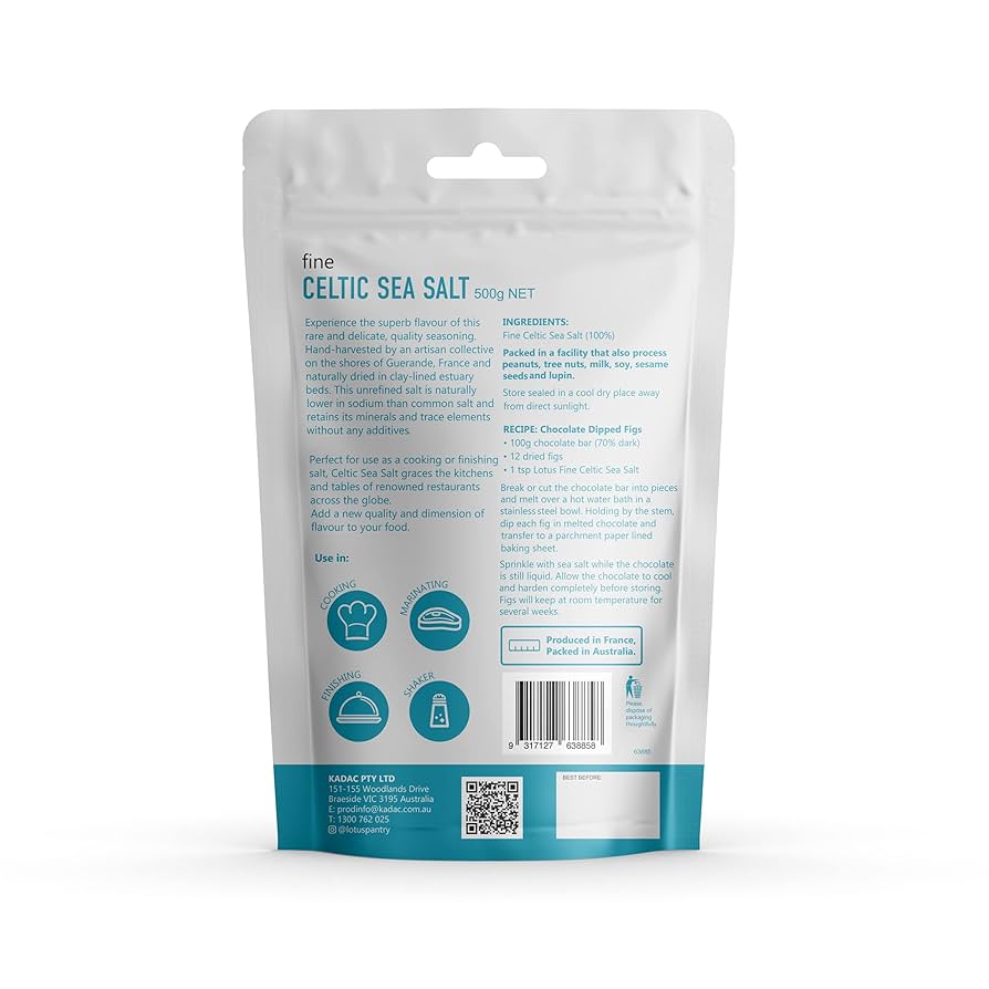 LOTUS Sea Salt Celtic Fine 1kg