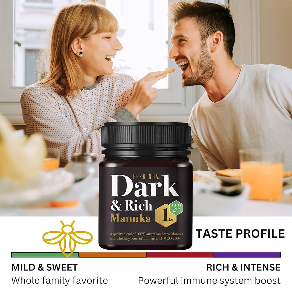 Berringa Dark and Rich Manuka Honey 1kg