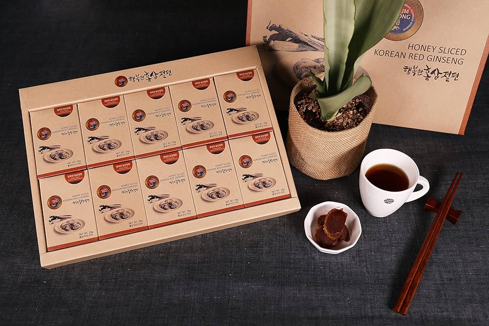 GEUMHONG Sliced Korean Red Ginseng (200 g)
