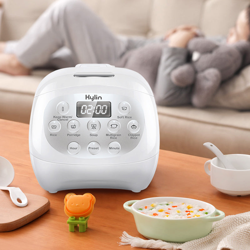 Kylin Electric Ceramic Pot Mini Rice Cooker in 3 Cups