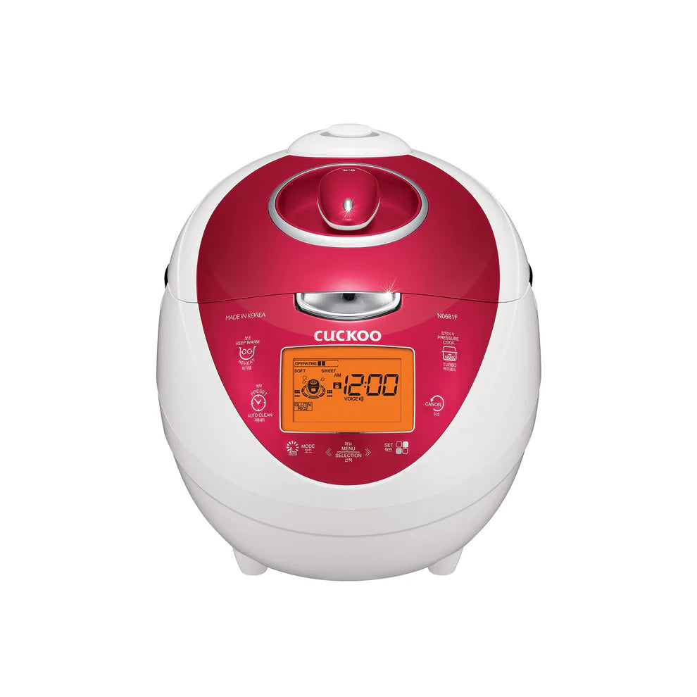 CUCKOO 6-Cup HP Pressure Rice Cooker CRP-N0681F