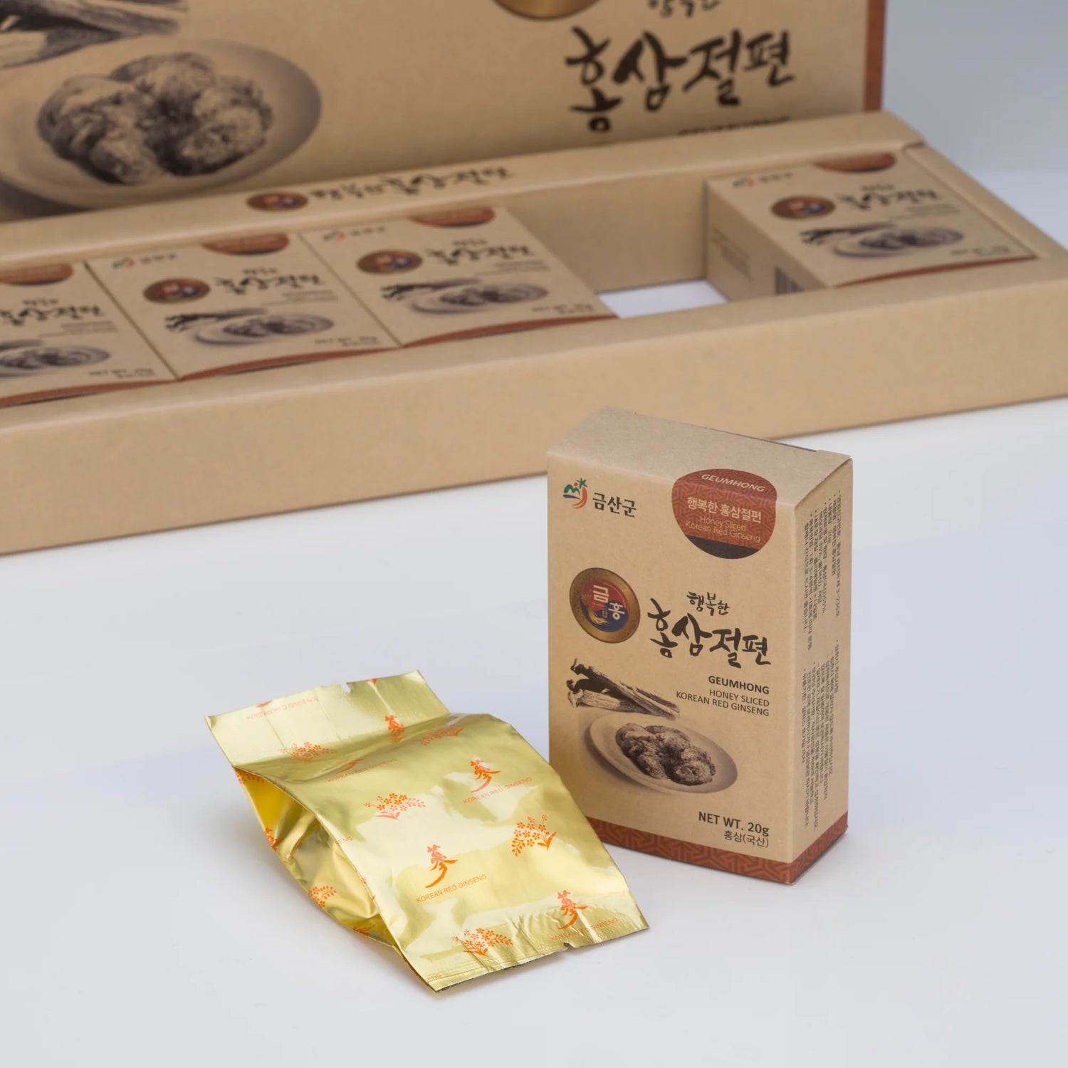 GEUMHONG Sliced Korean Red Ginseng (200 g)