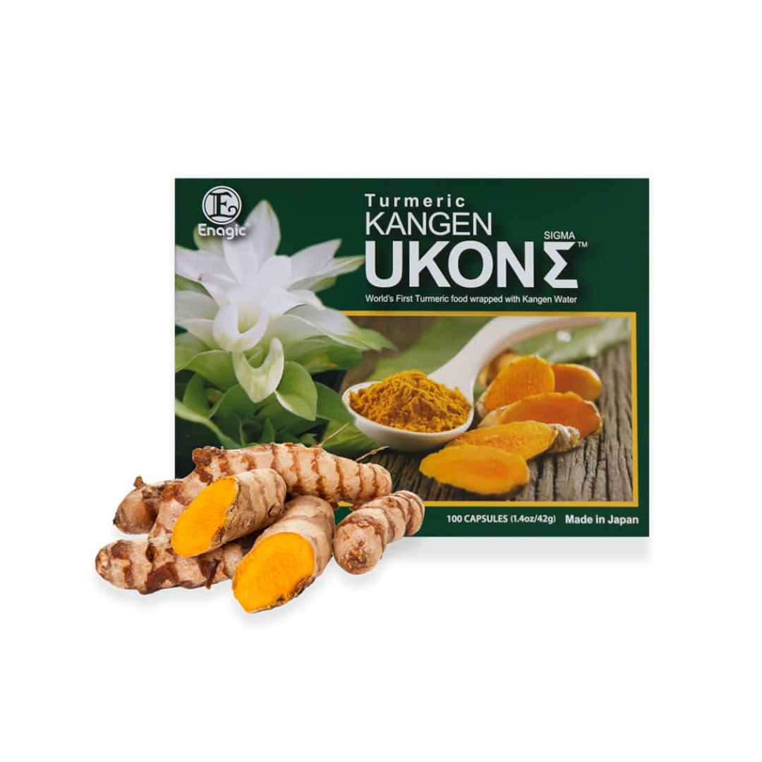Kangen Ukon Turmeric by ENAGIC – 100% Organic Multivitamins Vegetarian