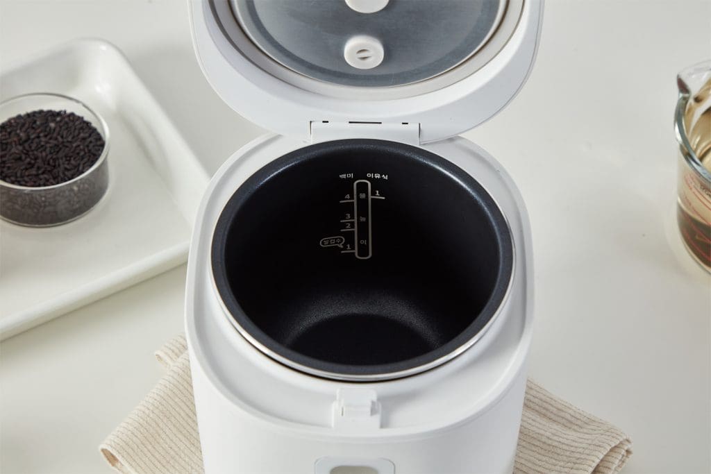 Living Mode by LocknLock LML-3012W Mini Rice Cooker (0.5-2 regular cups) 1.2L