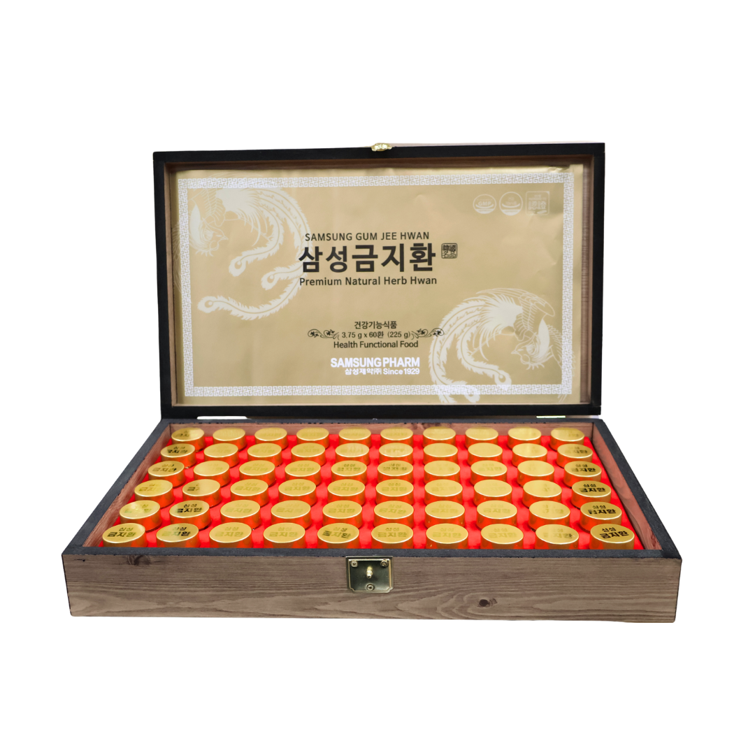 Samsung Gum Jee Hwan – Premium Natural Herb Hwan (3.75 g × 60 Pills)