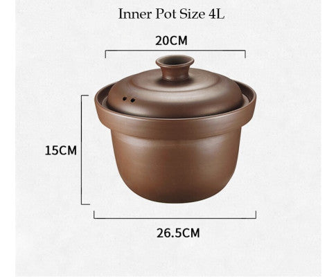 Kylin Electric Claypot/Slow Cooker 4L AU-K2022