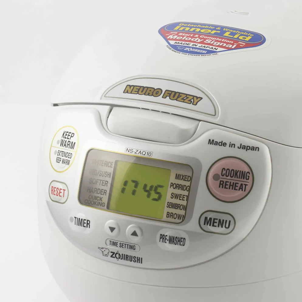 Zojirushi Neuro Fuzzy Rice Cooker & Warmer 5 Cups NS-ZAQ10