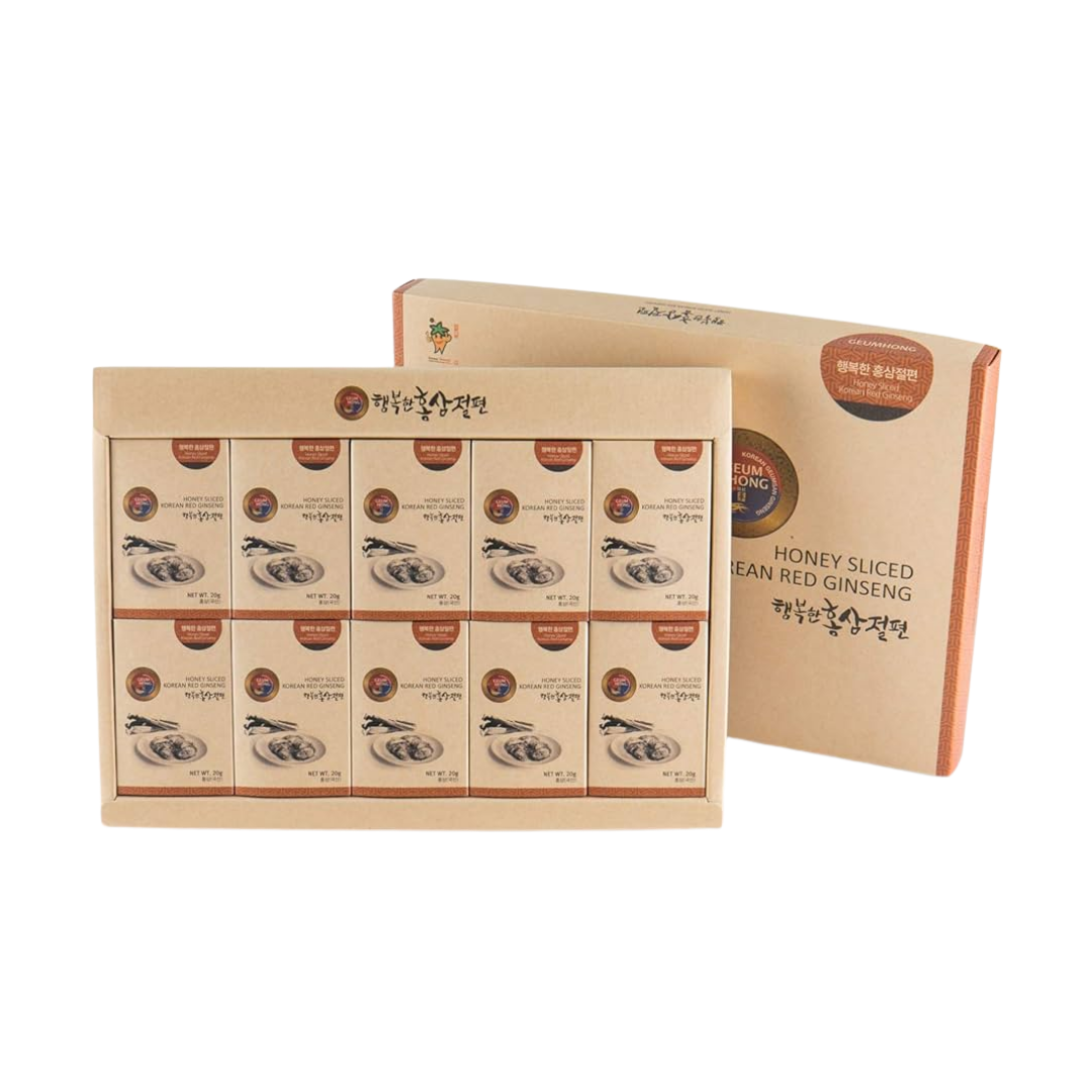 GEUMHONG Sliced Korean Red Ginseng (200 g)